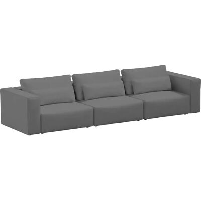 Canapé 3 places Sit Sit Ripose Gris - Publicité Canapé 3 places Sit Sit Ripose Gris - Publicité