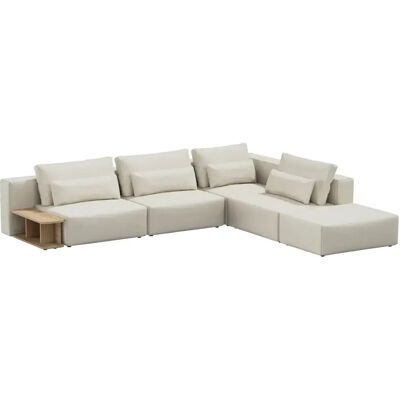 Canapé module d'angle avec assistant Sit Sit Ripose Beige - Publicité Canapé module d'angle avec assistant Sit Sit Ripose Beige - Publicité
