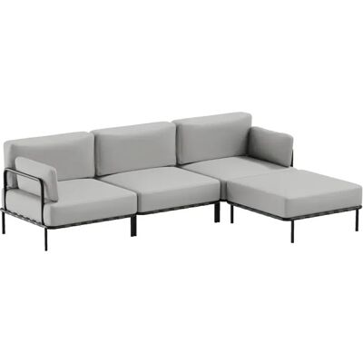 SITSIT - Salve - Gris - 234x156 cm - Canapé jardin - Publicité SITSIT - Salve - Gris - 234x156 cm - Canapé jardin - Publicité