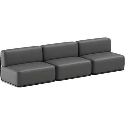 Canapé 3 places Sit Sit Straw Gris - Publicité Canapé 3 places Sit Sit Straw Gris - Publicité