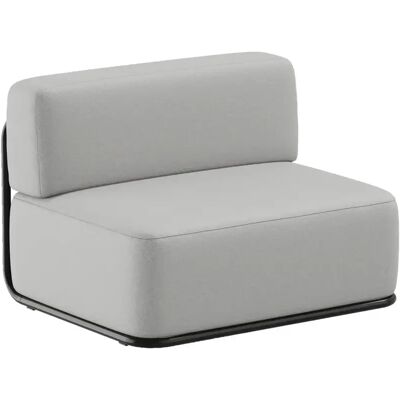 Canapé single module Sit Sit Straw Gris - Publicité Canapé single module Sit Sit Straw Gris - Publicité