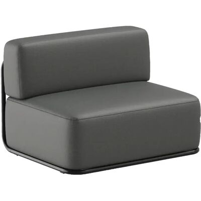 Canapé single module Sit Sit Straw Gris - Publicité Canapé single module Sit Sit Straw Gris - Publicité