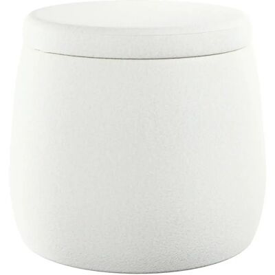 Pouf Yellow Tipi Candy Jar Blanc - Publicité Pouf Yellow Tipi Candy Jar Blanc - Publicité