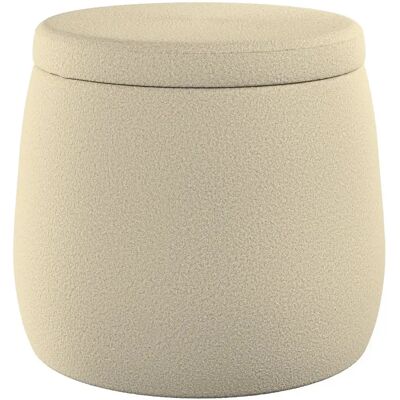 Pouf Yellow Tipi Candy Jar Beige - Publicité Pouf Yellow Tipi Candy Jar Beige - Publicité