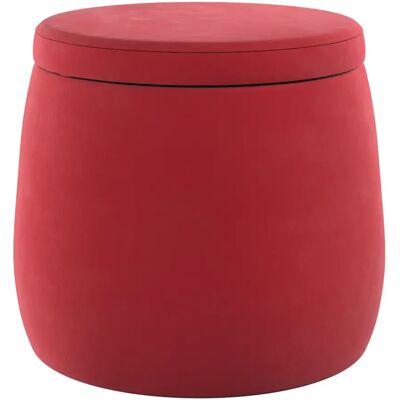 Pouf Yellow Tipi Candy Jar Rouge - Publicité Pouf Yellow Tipi Candy Jar Rouge - Publicité