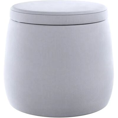 Pouf Yellow Tipi Candy Jar Gris - Publicité Pouf Yellow Tipi Candy Jar Gris - Publicité