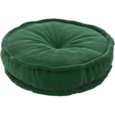 Pouf français Yellow Tipi Posh Velvet Vert - Publicité Pouf français Yellow Tipi Posh Velvet Vert - Publicité