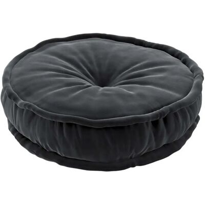 Pouf français Yellow Tipi Posh Velvet Noir - Publicité Pouf français Yellow Tipi Posh Velvet Noir - Publicité