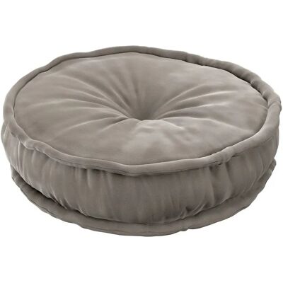 Pouf français Yellow Tipi Posh Velvet Gris - Publicité Pouf français Yellow Tipi Posh Velvet Gris - Publicité