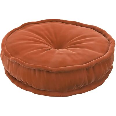 Pouf français Yellow Tipi Posh Velvet Marron - Publicité Pouf français Yellow Tipi Posh Velvet Marron - Publicité