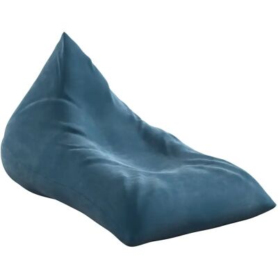 Pouf Yellow Tipi Posh Velvet Bleu - Publicité Pouf Yellow Tipi Posh Velvet Bleu - Publicité