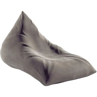 Pouf Yellow Tipi Posh Velvet Gris - Publicité Pouf Yellow Tipi Posh Velvet Gris - Publicité