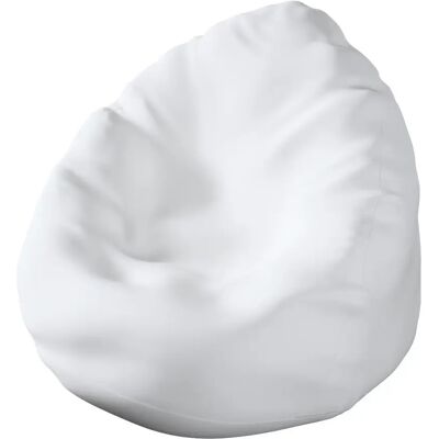 Dekoria Blanc / écru Ø80 × 115 cm Fauteuil en forme de sac - Confortable, lavable - Publicité Dekoria Blanc / écru Ø80 × 115 cm Fauteuil en forme de sac - Confortable, lavable - Publicité