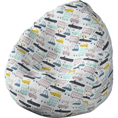 Pouf Yellow Tipi Bowli Magic Collection Blanc - Publicité Pouf Yellow Tipi Bowli Magic Collection Blanc - Publicité