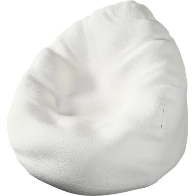 Dekoria Sac de siège en styromousse blanc et écru - Siège - Publicité Dekoria Sac de siège en styromousse blanc et écru - Siège - Publicité