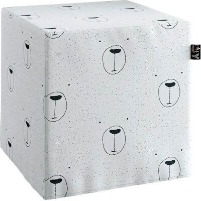Pouf Yellow Tipi Nano cube Blanc - Publicité Pouf Yellow Tipi Nano cube Blanc - Publicité