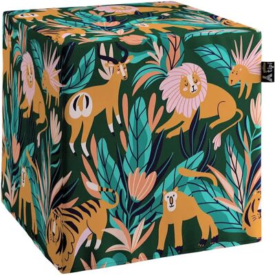 Tipi Puf Nano - Vert - Taille 40x40x40cm - Pouf - Publicité Tipi Puf Nano - Vert - Taille 40x40x40cm - Pouf - Publicité
