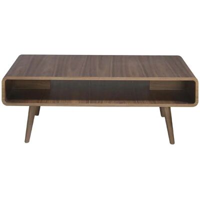 Table basse de noyer Angel Cerdà Marron - Publicité Table basse de noyer Angel Cerdà Marron - Publicité