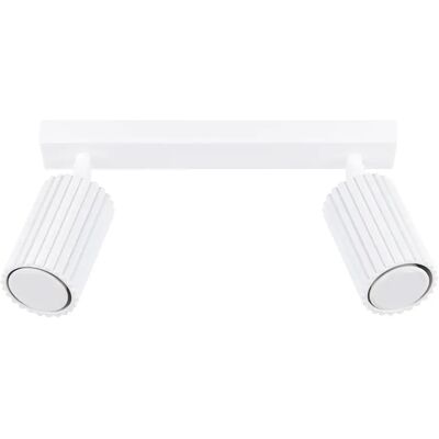 Sollux Lighting Karbon Twin Plafonnier - Plafonnier - Publicité Sollux Lighting Karbon Twin Plafonnier - Plafonnier - Publicité