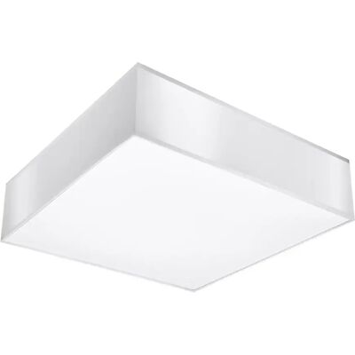 Lampe de Plafond Sollux HORUS SL.0922 Blanche 55cm - Flush - Publicité Lampe de Plafond Sollux HORUS SL.0922 Blanche 55cm - Flush - Publicité