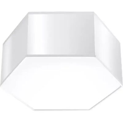 Plafonnier Hexagonal Sollux Lighting Sunde - Publicité Plafonnier Hexagonal Sollux Lighting Sunde - Publicité