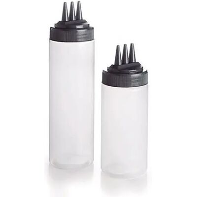 Bouteille de Bar Blanche Lacor - Démontable en 4 parties, 6 tampons de couleur - Publicité Bouteille de Bar Blanche Lacor - Démontable en 4 parties, 6 tampons de couleur - Publicité