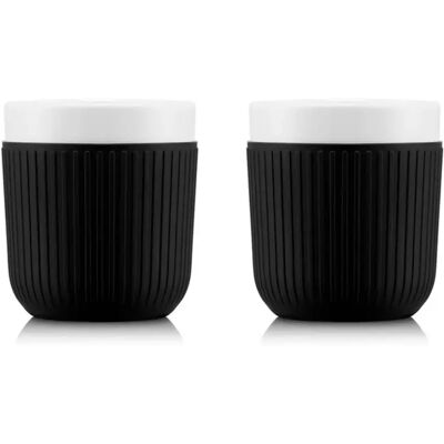 Mug Bodum Douro (x2) Noir - Publicité Mug Bodum Douro (x2) Noir - Publicité