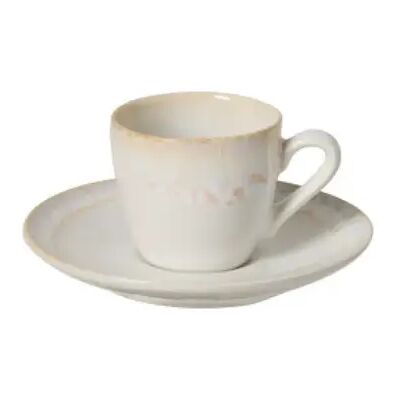 Tasse à café et soucoupe Casafina by CN (x6) Blanc - Publicité Tasse à café et soucoupe Casafina by CN (x6) Blanc - Publicité
