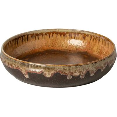 Assiette creuse en poterie Casafina Marron - Publicité Assiette creuse en poterie Casafina Marron - Publicité