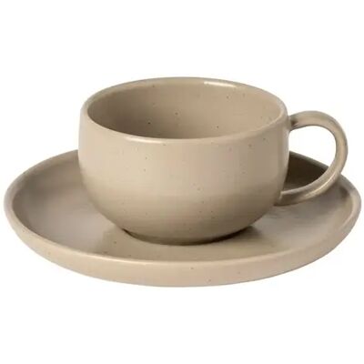 Tasse à thé et soucoupe Casafina by CN (x6) Beige - Publicité Tasse à thé et soucoupe Casafina by CN (x6) Beige - Publicité