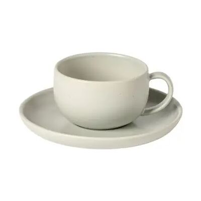 Tasse à thé et soucoupe Casafina Pacifica (x6) Gris - Publicité Tasse à thé et soucoupe Casafina Pacifica (x6) Gris - Publicité