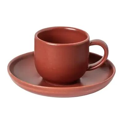 Tasse à café avec soucoupe Casafina Pacifica (x6) Rouge - Publicité Tasse à café avec soucoupe Casafina Pacifica (x6) Rouge - Publicité