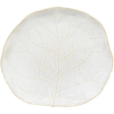 Assiette plate Costa Nova Silvina Blanc - Publicité Assiette plate Costa Nova Silvina Blanc - Publicité