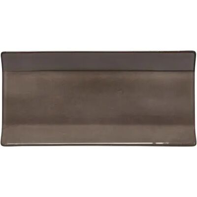 Assiette / Plat Rectangulaire Costa Nova Pearl (x6) Marron - Publicité Assiette / Plat Rectangulaire Costa Nova Pearl (x6) Marron - Publicité