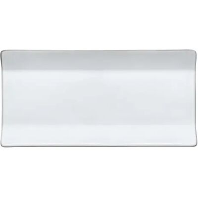 Assiette / Plat Rectangulaire Costa Nova Coastland (x6) Gris - Publicité Assiette / Plat Rectangulaire Costa Nova Coastland (x6) Gris - Publicité