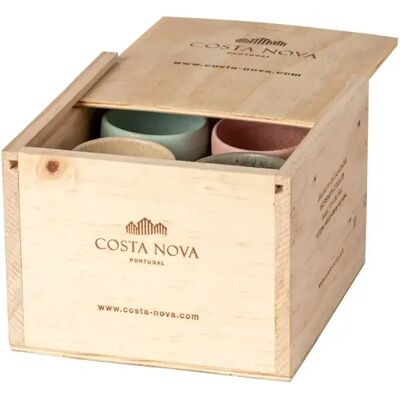 Tasse à café Costa Nova Espresso (x8) Multicolore - Publicité Tasse à café Costa Nova Espresso (x8) Multicolore - Publicité
