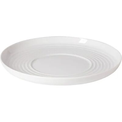 Assiette creuse ronde en porcelaine Costa Nova (x6) Blanc - Publicité Assiette creuse ronde en porcelaine Costa Nova (x6) Blanc - Publicité