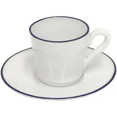Tasse à café avec soucoupe Costa Nova Beja (x6) Blanc - Publicité Tasse à café avec soucoupe Costa Nova Beja (x6) Blanc - Publicité