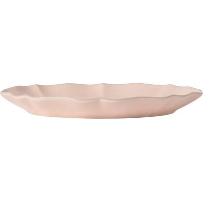 Assiette ovale Costa Nova Rose - Publicité Assiette ovale Costa Nova Rose - Publicité