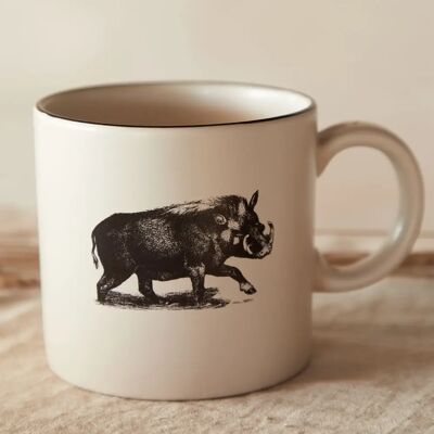 Tasse Costa Nova Fauna Beige - Publicité Tasse Costa Nova Fauna Beige - Publicité
