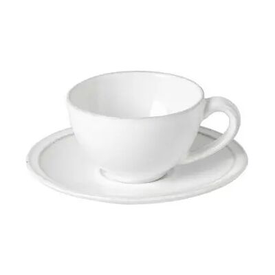 Tasse à café avec soucoupe Costa Nova Friso (x6) Blanc - Publicité Tasse à café avec soucoupe Costa Nova Friso (x6) Blanc - Publicité