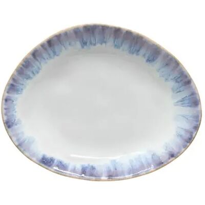 Assiette à dessert ovale Costa Nova Brisa (x6) Bleu - Publicité Assiette à dessert ovale Costa Nova Brisa (x6) Bleu - Publicité