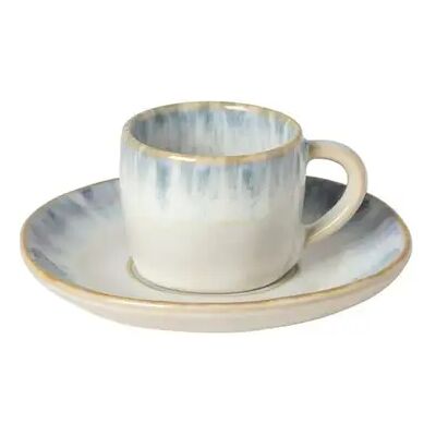 Tasse à café avec soucoupe Costa Nova Brisa (x6) Bleu - Publicité Tasse à café avec soucoupe Costa Nova Brisa (x6) Bleu - Publicité
