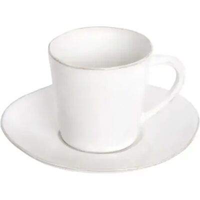 Tasse à thé Costa Nova Lisa (x6) Blanc - Publicité Tasse à thé Costa Nova Lisa (x6) Blanc - Publicité