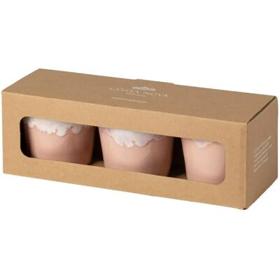COSTA NOVA - Coffret de 3 Mugs Grespresso - Rose - Vaisselle - Publicité COSTA NOVA - Coffret de 3 Mugs Grespresso - Rose - Vaisselle - Publicité