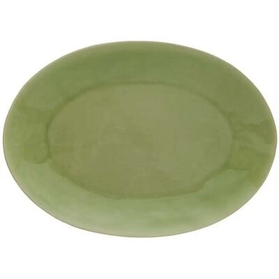 Assiette ovale Costa Nova Vert - Publicité Assiette ovale Costa Nova Vert - Publicité