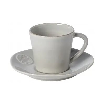 Tasse à thé et soucoupe Costa Nova (x6) Gris - Publicité Tasse à thé et soucoupe Costa Nova (x6) Gris - Publicité