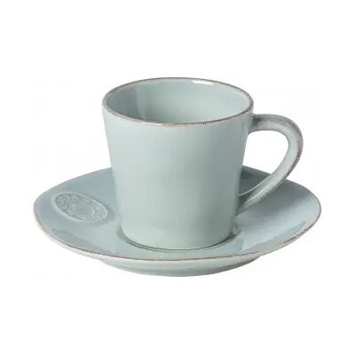 Tasse à thé et soucoupe Costa Nova (x6) Turquoise - Publicité Tasse à thé et soucoupe Costa Nova (x6) Turquoise - Publicité