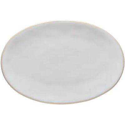 Assiette ovale Costa Nova Blanc - Publicité Assiette ovale Costa Nova Blanc - Publicité