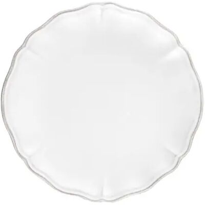 Assiette à dessert Costa Nova Alentejo blanc 21cm - Publicité Assiette à dessert Costa Nova Alentejo blanc 21cm - Publicité